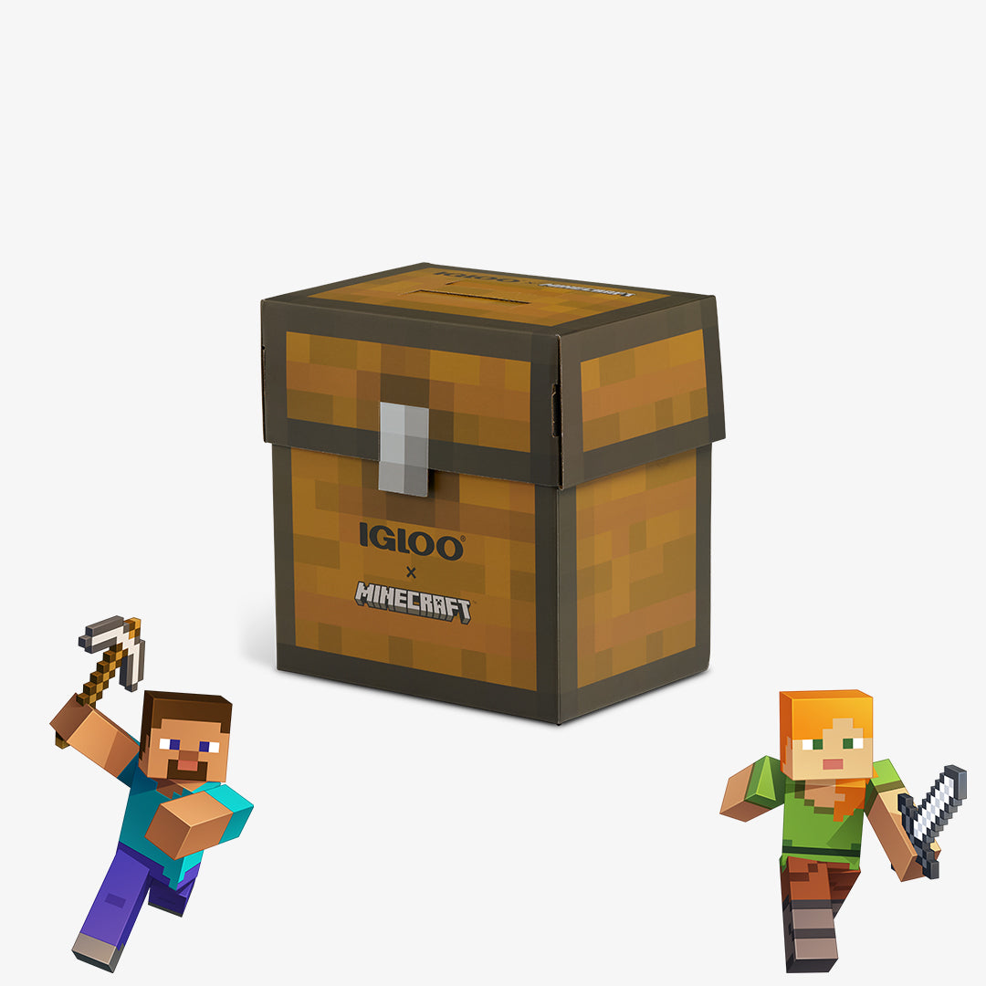 Minecraft Mystery Box Little Playmate 7 Qt Cooler - Image 2